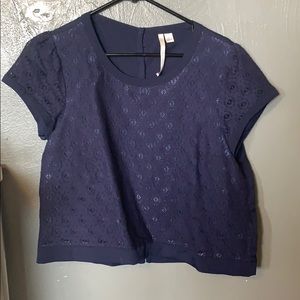 Navy blue blouses